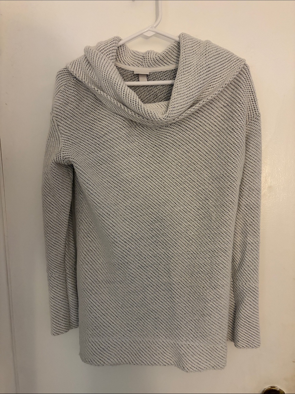 Merona Light Gray Cowl Neck Sweater